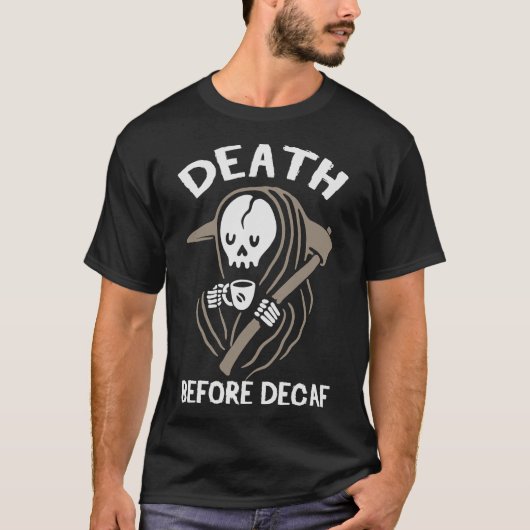 S2デカフ死の前デカフ(45) Tシャツ (正面)