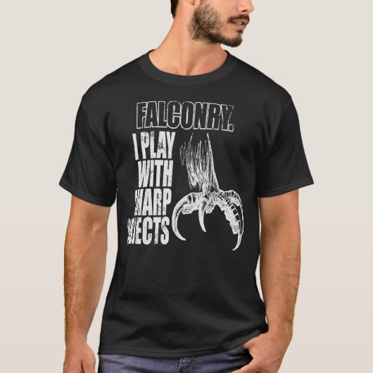 S2ファルコリーファルコナー《鳥》ハヤブサ《鳥》ハヤブサ(11) Tシャツ (正面)