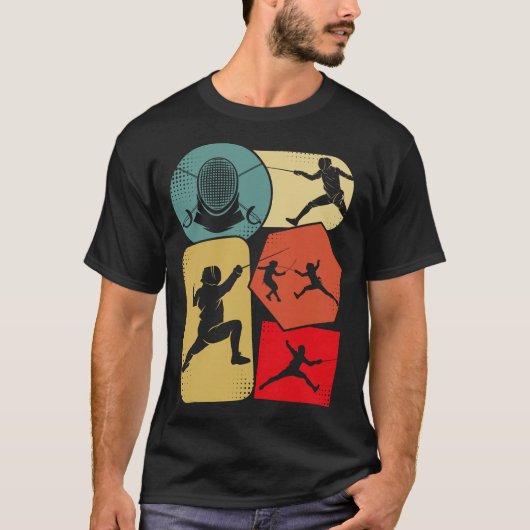 S2フェンシングFencer(121) Tシャツ (正面)