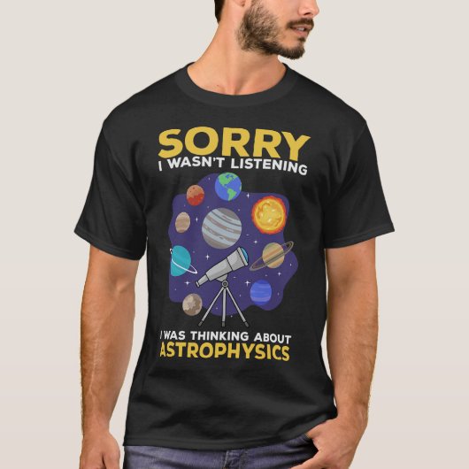 S2天体物理学宇宙物理学者(71) Tシャツ (正面)