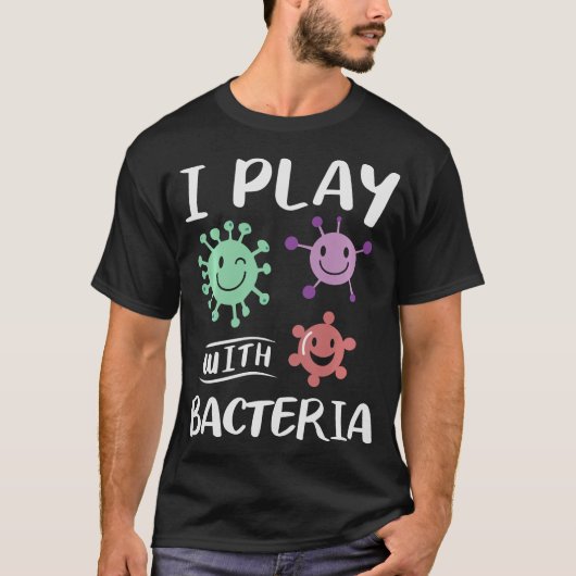 S2微生物学微生物学者 (66) Tシャツ (正面)
