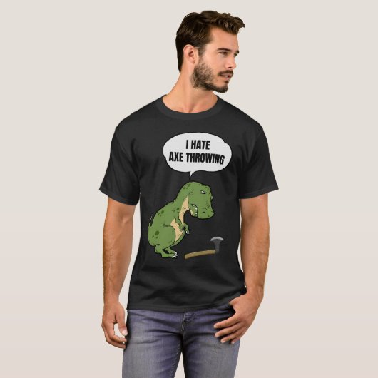 S2斧投げ斧の投げ軸(65) Tシャツ (正面フル)