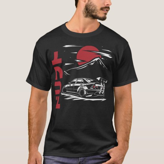 S2漂流ドリフトカー(149) Tシャツ (正面)