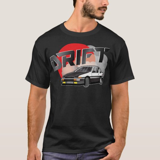 S2漂流ドリフトカー(178) Tシャツ (正面)