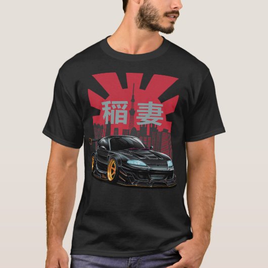 S2漂流ドリフトカー(193) Tシャツ (正面)
