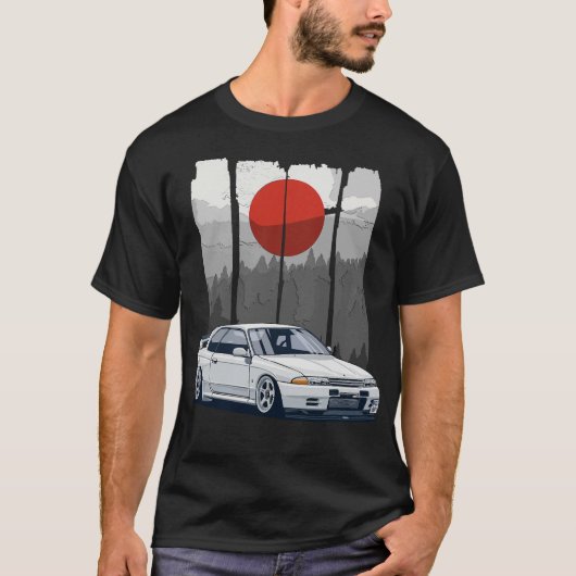 S2漂流ドリフトカー(8) Tシャツ (正面)