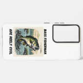 S21タフな電話ケース：ベース魚釣り SAMSUNG GALAXYケース (左側面)