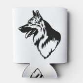 s27ドイツの羊飼い頭 缶クーラー (裏面)