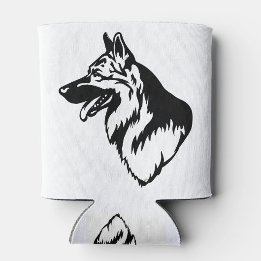 s27ドイツの羊飼い頭 缶クーラー (裏面)