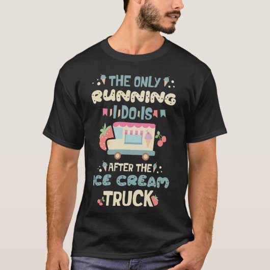 S2 アイスクリーム トラック トラック (36) Tシャツ (正面)