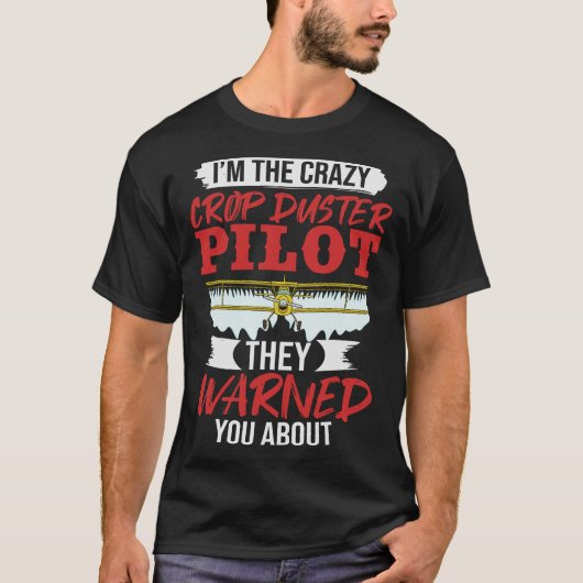 S2 クロップダスター 農業用航空機 農薬散布 (67) Tシャツ (正面)
