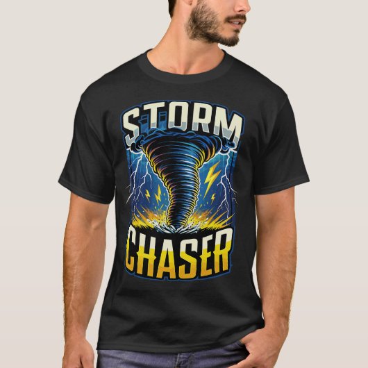 S2 ストームチェイサー 暴風雨追跡 (221) Tシャツ (正面)