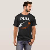 S2 トラップ射撃 クレー射撃 ターゲット (102) Tシャツ (正面フル)