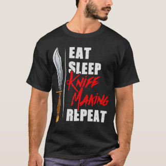 S2 ナイフメイキング ナイフ 製作者 (23) Tシャツ