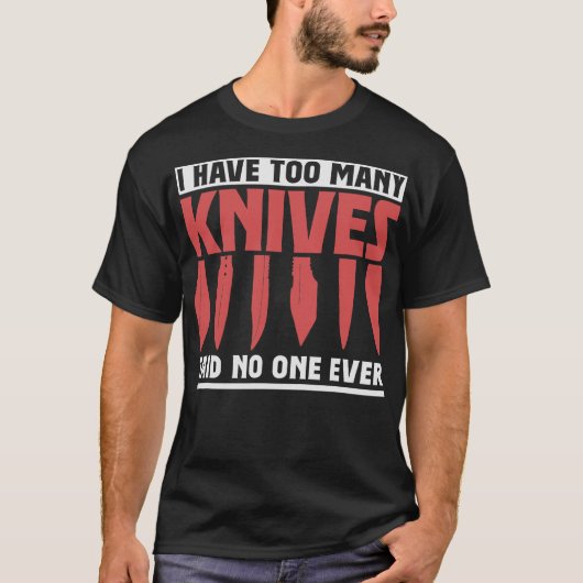 S2 ナイフ メイキング ナイフ ナイフメーカー (54) Tシャツ (正面)
