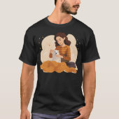 S2 フェルト 羊毛フェルト ニードルフェルティング (45) Tシャツ (正面)