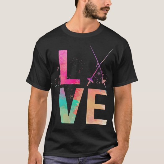 S2 フェンシング フェンサー (167) Tシャツ (正面)