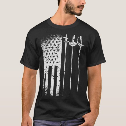 S2 フェンシング フェンサー (34) Tシャツ (正面)