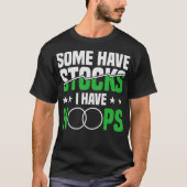 S2 フープ フラフープ フラフープダンス フラフーパーティー フープアクセサリー (123) Tシャツ (正面)