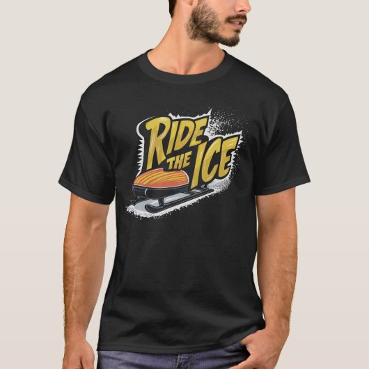 S2 リュージュ スケルトン (24) Tシャツ (正面)