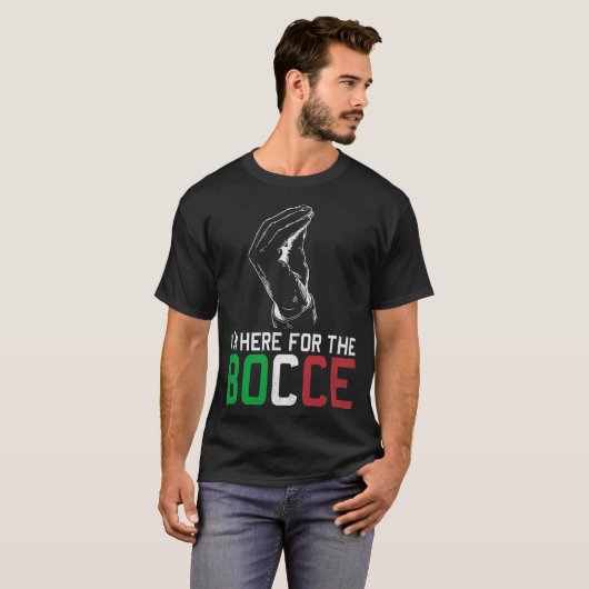 S2 Bocce Ball Bocci Boccie (112) Tシャツ (正面フル)