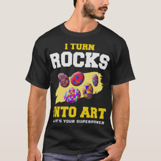 S2 Rock Painting Paint Rocks (97) Tシャツ