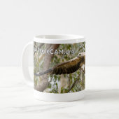 S3飛行中にマグのまわりの覆い コーヒーマグカップ (正面左)