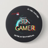 S3Dゲーマー 缶バッジ (正面)