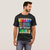 S52ぬりえ Colouring (34) Tシャツ (正面フル)
