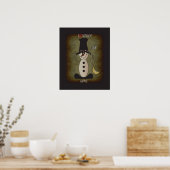 S "いいえ" wの場所は家に|のクリスマスを好みません ポスター (キッチン)