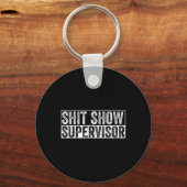 S.カッコいいh.i.tのスーパーバイザーヴィンテージの表示 キーホルダー (正面)