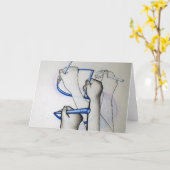 S カード (黄色い花)