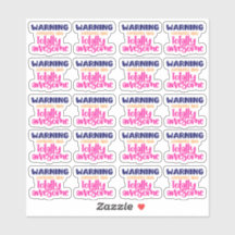 's，コン警告テンツは完全に素晴らし-ステッカー