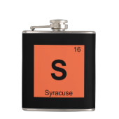 S – シラキュースニューヨーク化学周期表 フラスク (正面)
