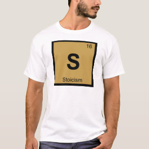 S -ストア主義の哲学化学周期表 Tシャツ