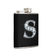 S「ダイヤモンド」フラッきらきら光るク フラスク (右)