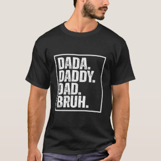 S ダダ ダディ お父さん ブルー 父の日 Tシャツ