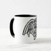 S.ドレークMug著Burgin マグカップ (正面左)
