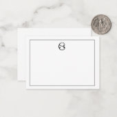 S ノートカード (正面/裏面インサイチュ)