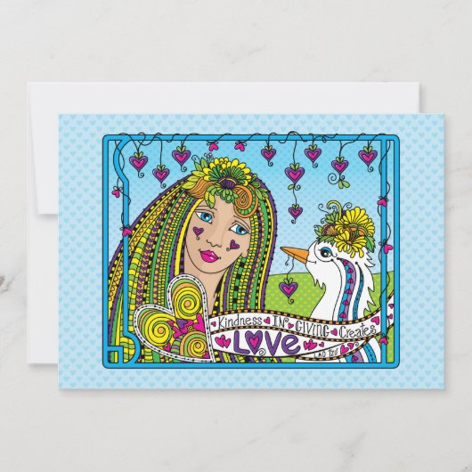 s_与えFlatカード7"x5"の優しさ (正面)