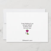 s_与えFlatカード7"x5"の優しさ (裏面)