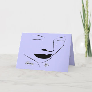 S 恋しく思 You Soo Soo You Soo Greeting Card カード