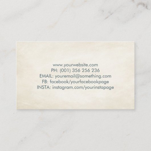 s 救済Hands Tree – 水色葉 名刺 (裏面)