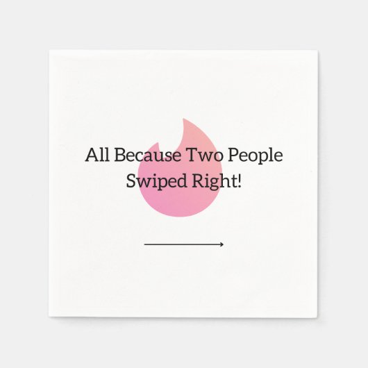 s/結婚婚約右ナプキン スタンダードカクテルナプキン (正面)