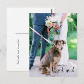 S 結婚 Thank You Post Card ポストカード (正面/裏面)