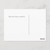 S 結婚 Thank You Post Card ポストカード (裏面)