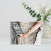 S 結婚 Thank You Post Card ポストカード (スタンド正面)