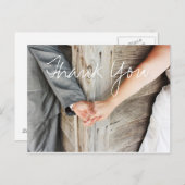 S 結婚 Thank You Post Card ポストカード (正面/裏面)