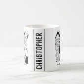 s -結婚Bridegroom Practical Chalogue漫画 コーヒーマグカップ (中央)