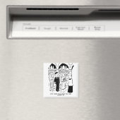 s -結婚Bridegroom Practical Chalogue漫画 マグネット (インサイチュ (食洗機))